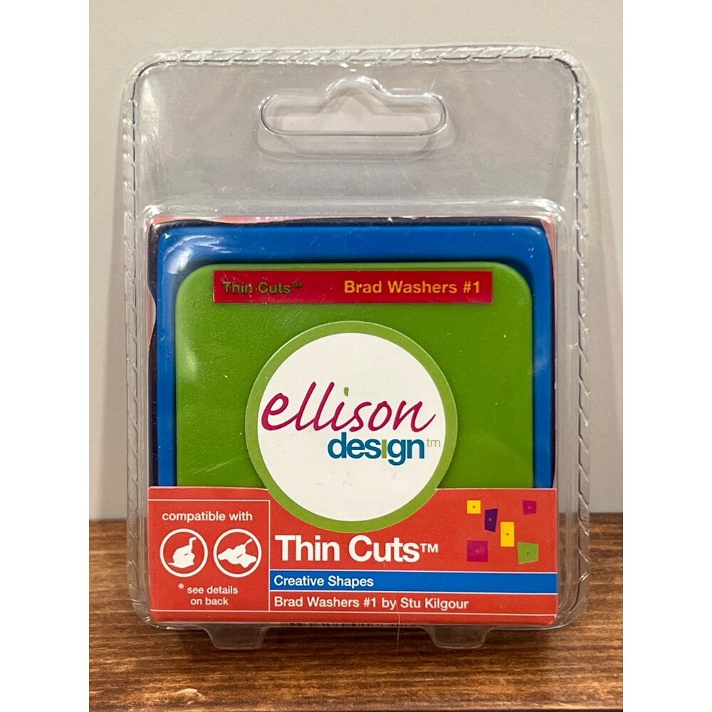 Sizzix 22109 Ellison Design Thin Cuts Brad Washers #1 by Stu Kilgour
